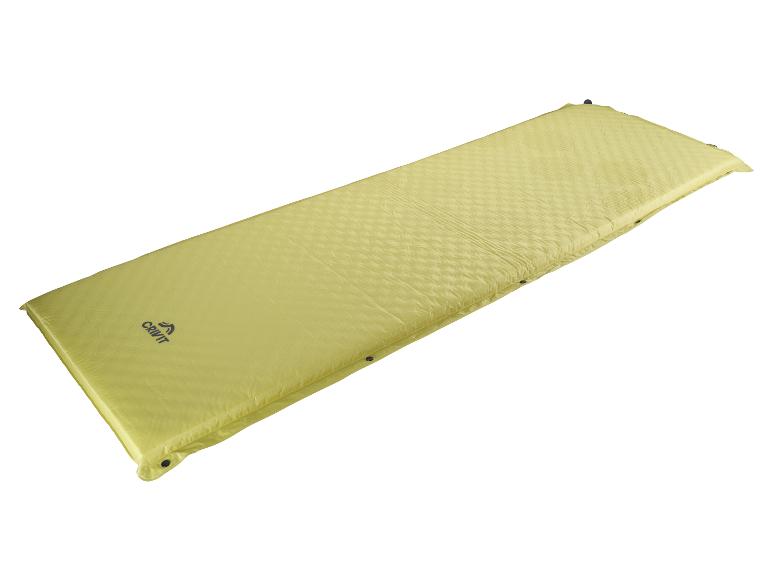 Matelas de camping Crivit vert olive.