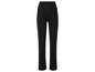Pantalon femme noir en côtes