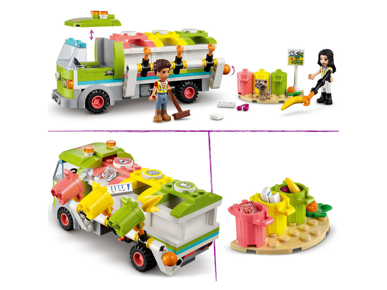 Aller en mode plein écran LEGO® Friends Camion de recyclage (41712) - Photo 4