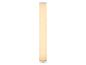 Lampadaire cylindrique blanc avec motif d'étoiles scintillantes