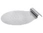Pelle à pizza ronde en acier inoxydable avec poignée