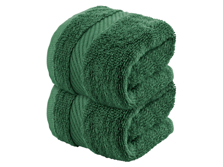 Aller en mode plein écran LIVARNO home Serviette de toilette en éponge, set de 2, 30 x 50 cm - Photo 11