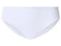 Bas de bikini blanc côtelé