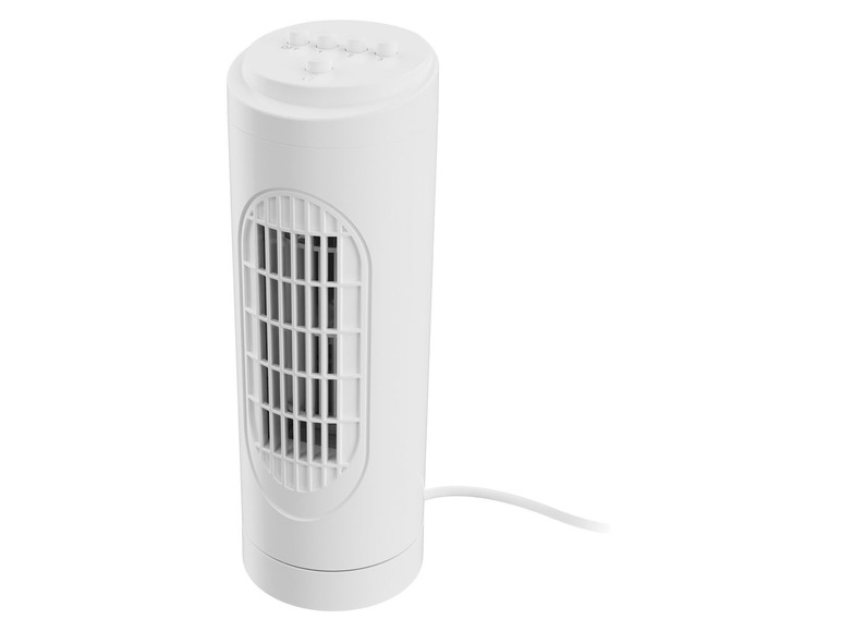 Aller en mode plein écran SILVERCREST® Mini-ventilateur colonne, 3 vitesses, 30 W - Photo 1