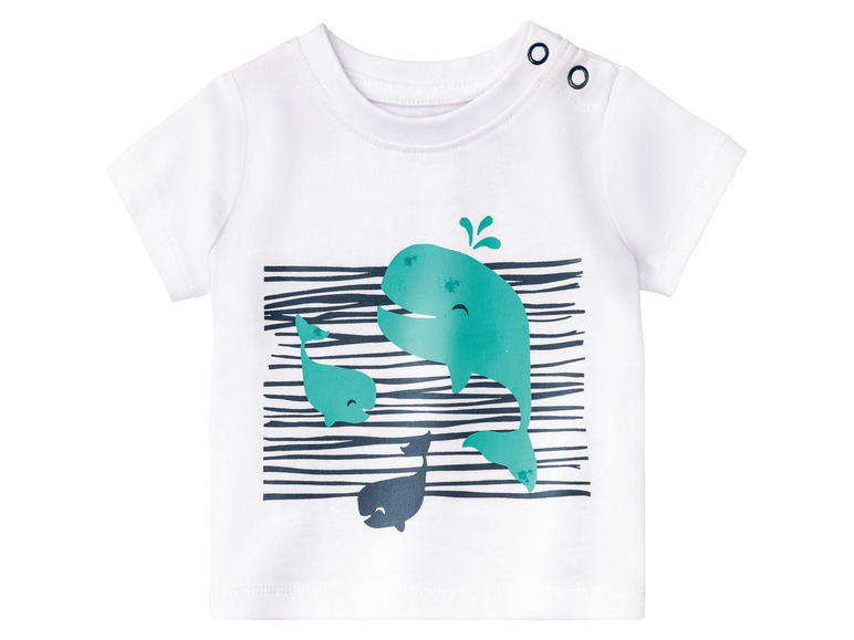 Aller en mode plein écran lupilu® Ensemble d’été bébé 3 pièces en pur coton bio - Photo 5