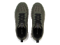 Groene Crivit sportschoenen, bovenaanzicht.