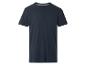 T-shirt homme bleu marine à manches courtes.