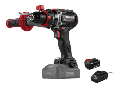 PARKSIDE PERFORMANCE® Perceuse-visseuse à percussion sans fil 20 V PSBSAP20 avec batterie 4 Ah et chargeur