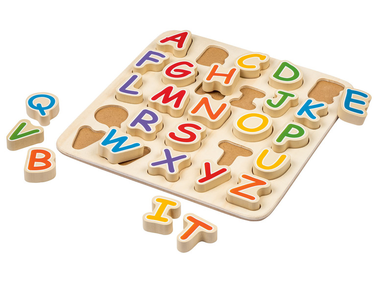 Ga naar volledige schermweergave: Playtive Educatieve houten puzzel - afbeelding 5