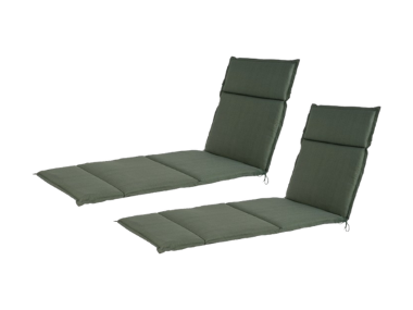 LIVARNO® Set de 2 coussins pour chaise longue 190 x 58 cm »Houston«