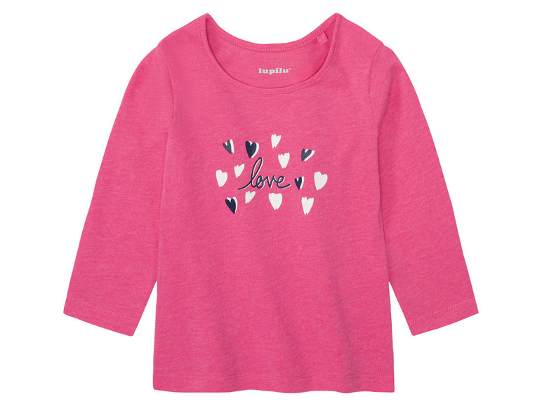 Ga naar volledige schermweergave: lupilu® Shirt met lange mouwen van een katoenmix - afbeelding 11
