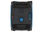 Een blauwe en zwarte ISG 6600-3 E invertergenerator.