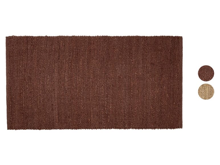 Ga naar volledige schermweergave: LIVARNO home Jute tapijt, 80 x 150 cm - afbeelding 1