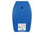 Blauw bodyboard voor watersporten.