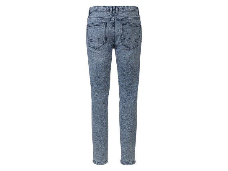 Ga naar volledige schermweergave: LIVERGY® Slim fit jeans van een katoenmix - afbeelding 9