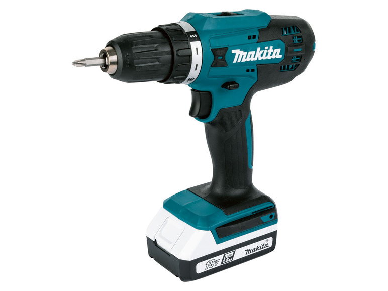 Aller en mode plein écran Makita Perceuse-visseuse sans fil 18 V « DF488D », 18 V - Photo 1