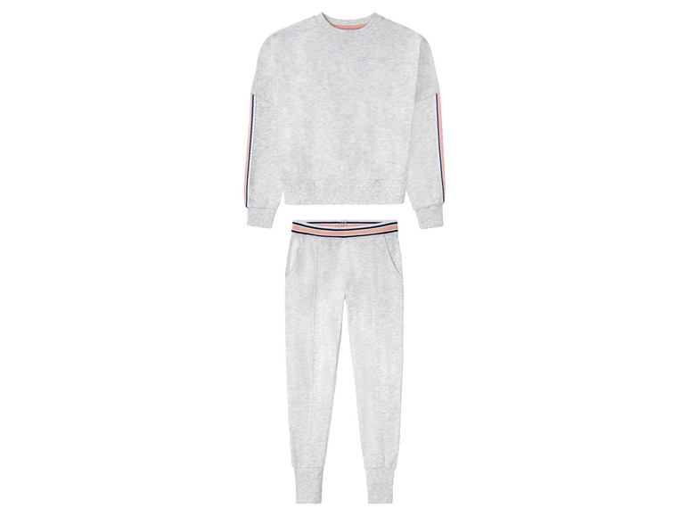 Aller en mode plein écran pepperts!® Survêtement avec style boxy en un mélange de coton, 2 pièces - Photo 2