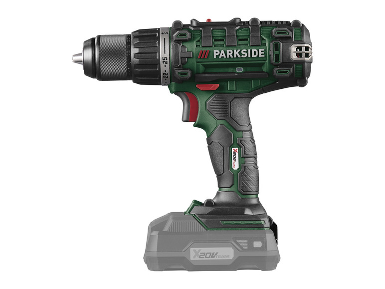 Ga naar volledige schermweergave: Accuschroefboormachine 20 V PARKSIDE® PABS20 - afbeelding 7