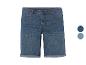 Shorts en jean bleu foncé, différents coloris disponibles.