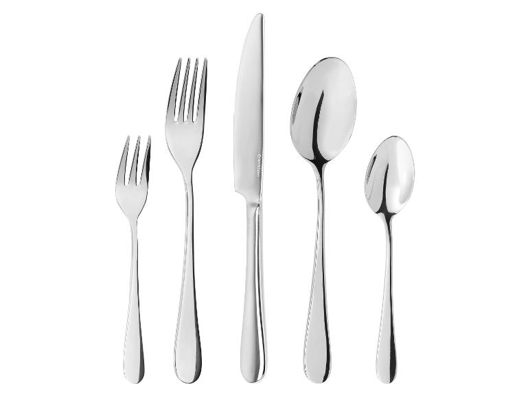 SilverCrest bestekset met twee vorken, een mes en twee lepels.