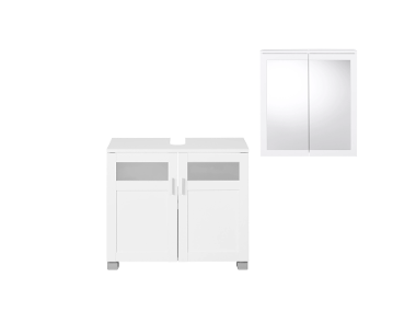 Meuble sous-vasque et armoire miroir salle de bain Basel LIVARNO home