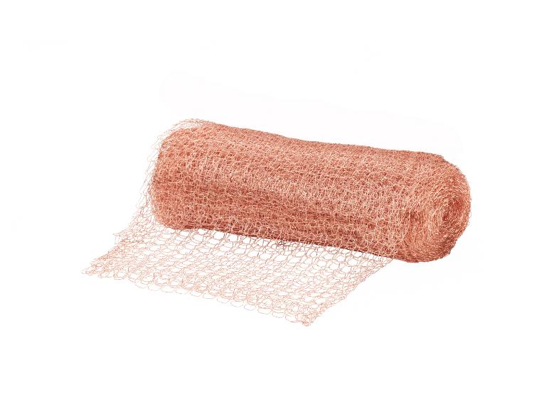 Rouleau de treillis en cuivre pour le nettoyage ou la lutte antiparasitaire.