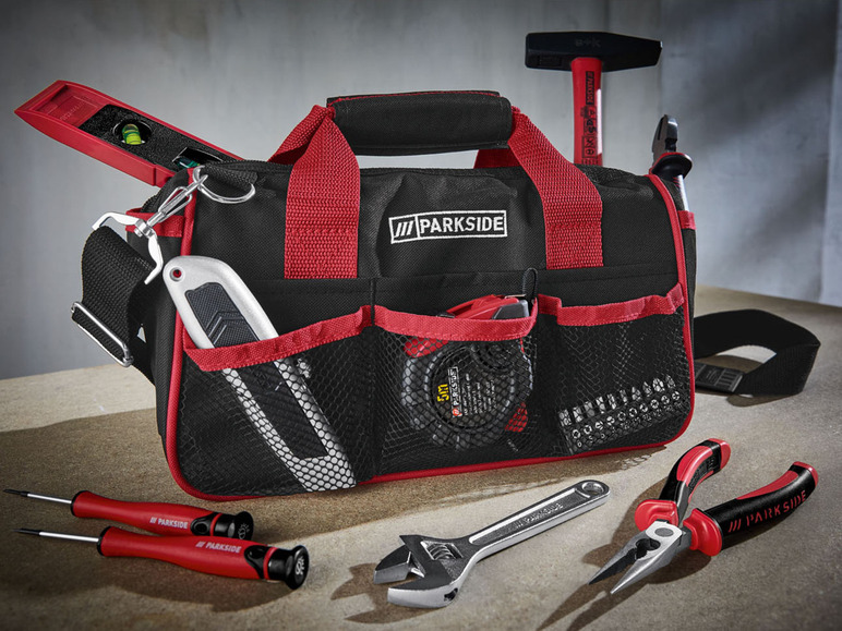 Aller en mode plein écran PARKSIDE® Set d’outils dans un sac de rangement - Photo 2