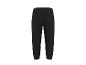 Pantalon de survêtement noir pour homme avec taille élastique et poignets côtelés.