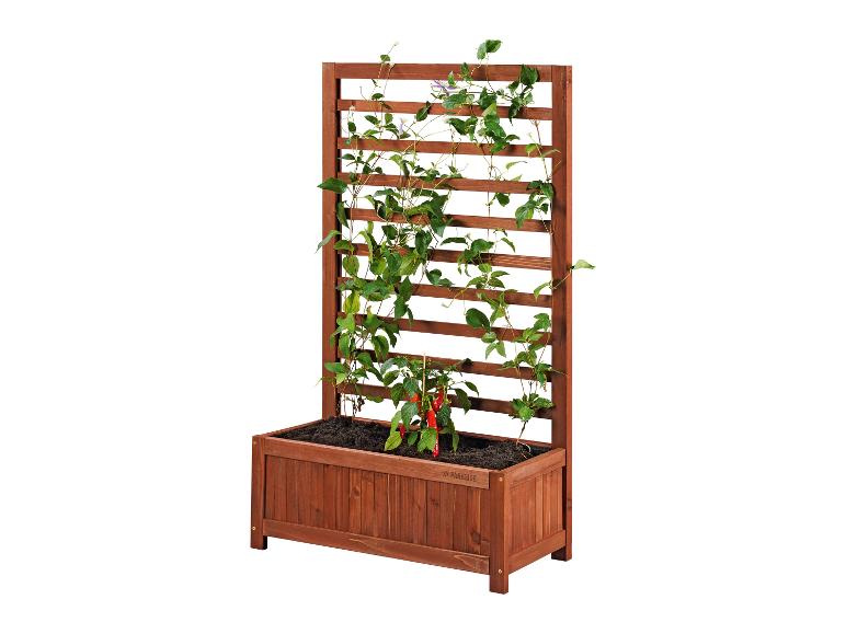 MCombo Plantenbak Met Trellis - Houten Rankbak 64x28x115 Cm Voor Klimplanten
