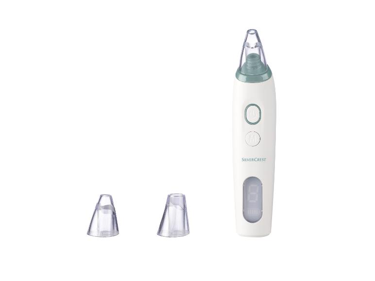 SilverCrest mee-etersreiniger met extra opzetstukken.