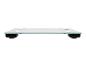 Pèse-personne numérique avec plateau en verre et électrodes argentées