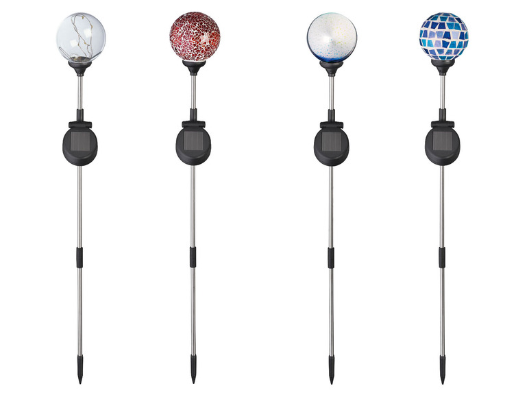 Aller en mode plein écran LIVARNO home Lampe solaire à LED, hauteur 72 cm - Photo 1