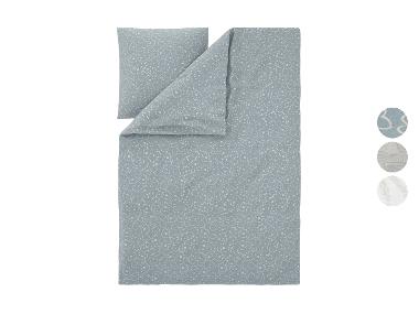 LIVARNO® Housse de couette en satin de microfibre, 140 x 200 cm