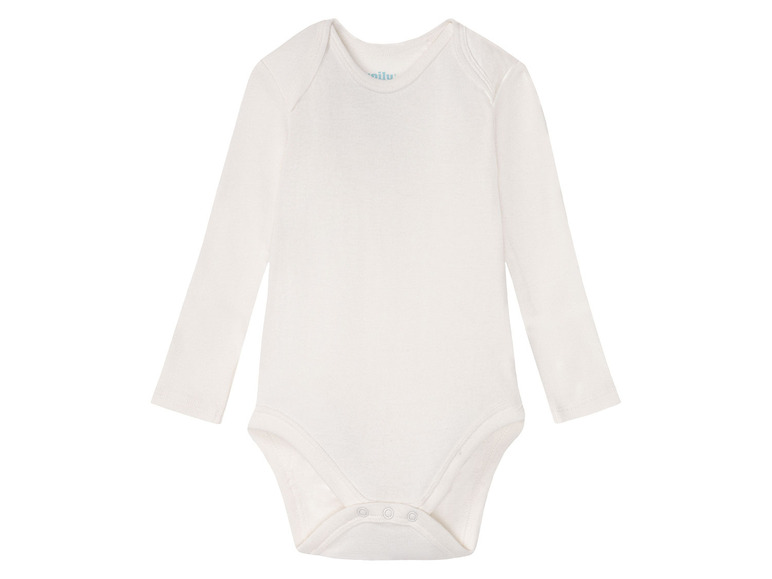 Ga naar volledige schermweergave: lupilu® Set van 5 biokatoenen body's met lange mouwen - afbeelding 7