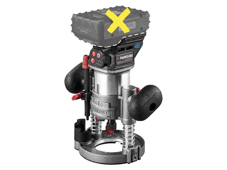 Défonceuse sans fil 20 V PARKSIDE PERFORMANCE® PMFAP20
