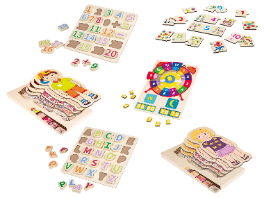 Puzzle en bois lupilu®