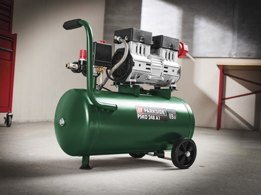 PARKSIDE® Stille compressor »PSKO 2410 A1«, 24 l