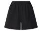 Short noir avec taille élastique