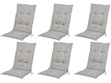 Lot de 6 coussins pour chaise de jardin, 113 x 50 cm LIVARNO home