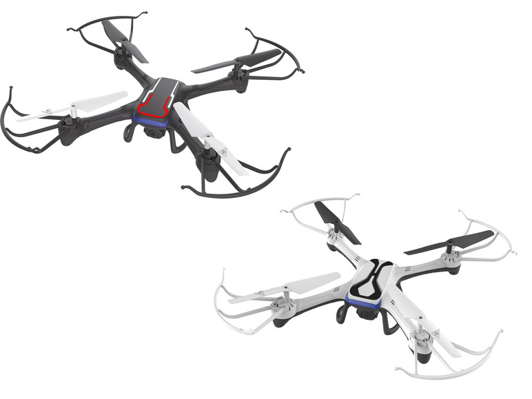 Ga naar volledige schermweergave: Quadrocopter, met camera in full HD - afbeelding 1