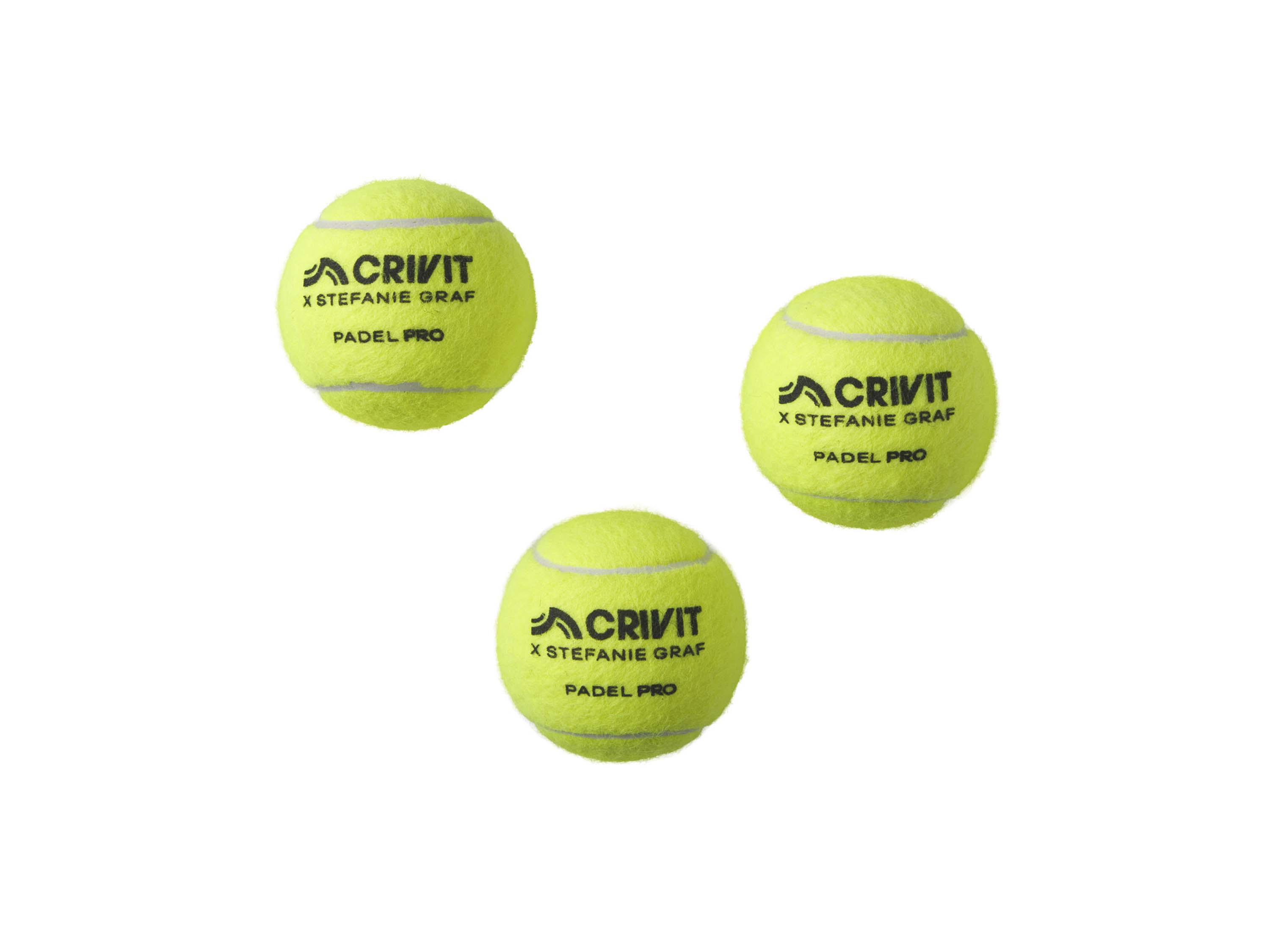CRIVIT Padelballen »Tournament PRO«, 3 stuks - 1