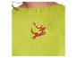 T-shirt vert lime avec imprimé cerf rouge