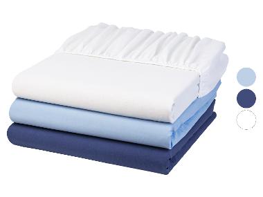 Drap-housse en percale, 90-100 x 200 cm LIVARNO home