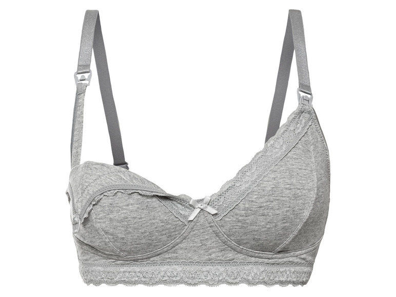 Aller en mode plein écran esmara® Set de 2 soutiens-gorge d'allaitement en un mélange de coton bio - Photo 21