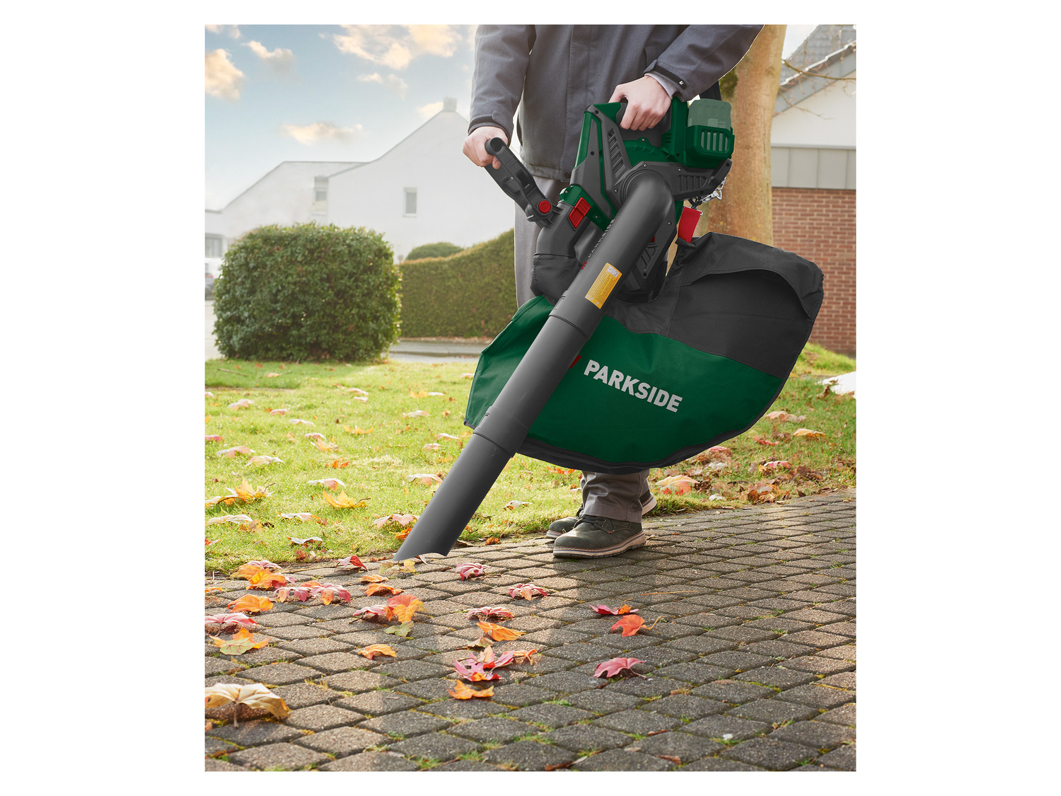 PARKSIDE® Aspirateur souffleur ou broyeur sans fil » P…