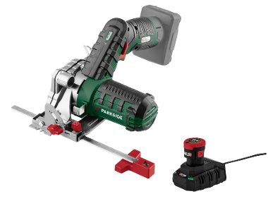 Set PARKSIDE® 12 V : Scie circulaire PHKSA12 avec Batterie 2 Ah PAPK12 et Chargeur PLGK12