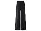 Zwarte wijde broek met hoge taille.