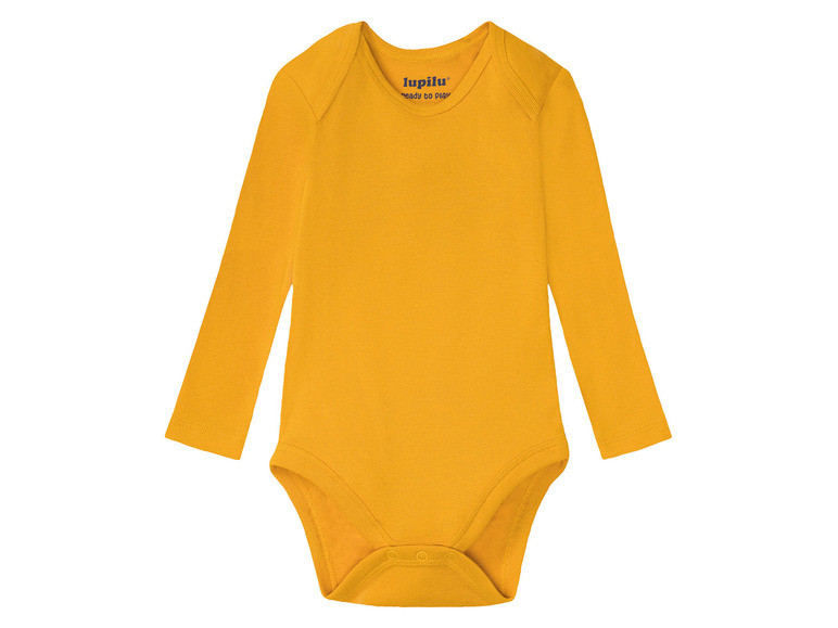 Ga naar volledige schermweergave: lupilu® Set van 5 biokatoenen body's met lange mouwen - afbeelding 16