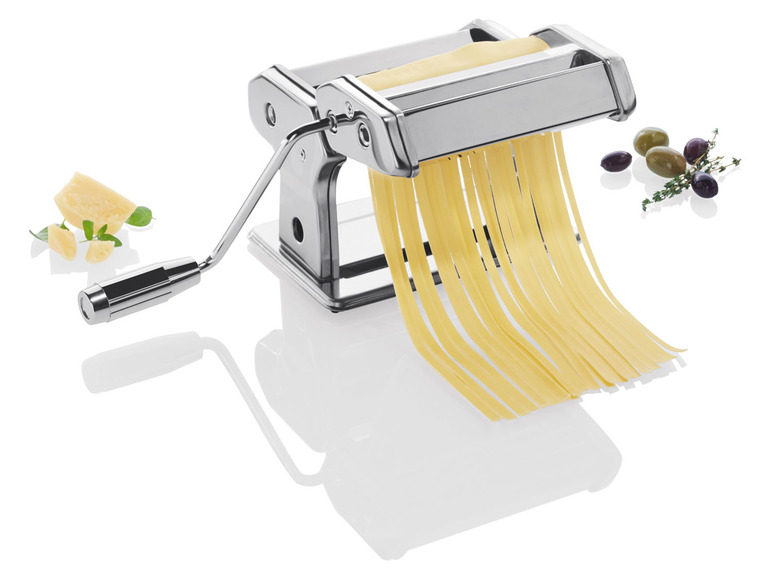 Ga naar volledige schermweergave: ERNESTO® Handmatige pastamachine, 3 walsen, roestvrij staal - afbeelding 4