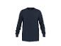 T-shirt à manches longues bleu marine pour homme